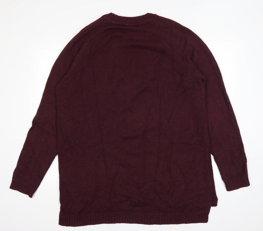 Divided by H&M Womens Red Pullover Jumper Size L