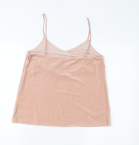 H&M Womens Pink Basic Blouse Size S