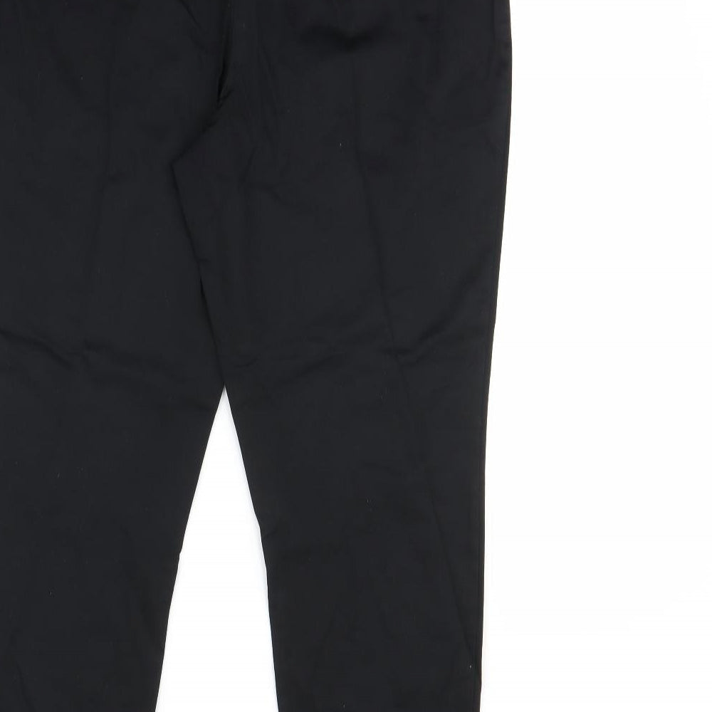 Dorothy Perkins Womens Black Trousers Size 14 L26 in