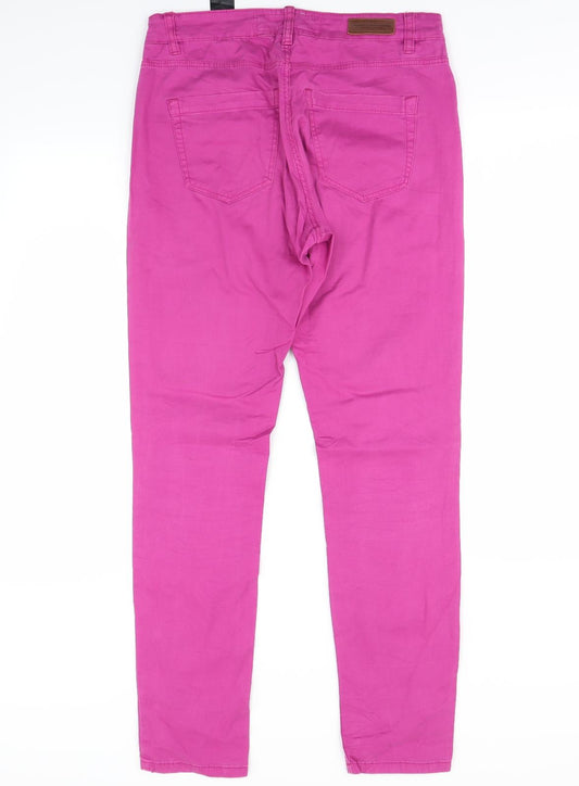 H&M Womens Pink Skinny Jeans Size 10 L26 in