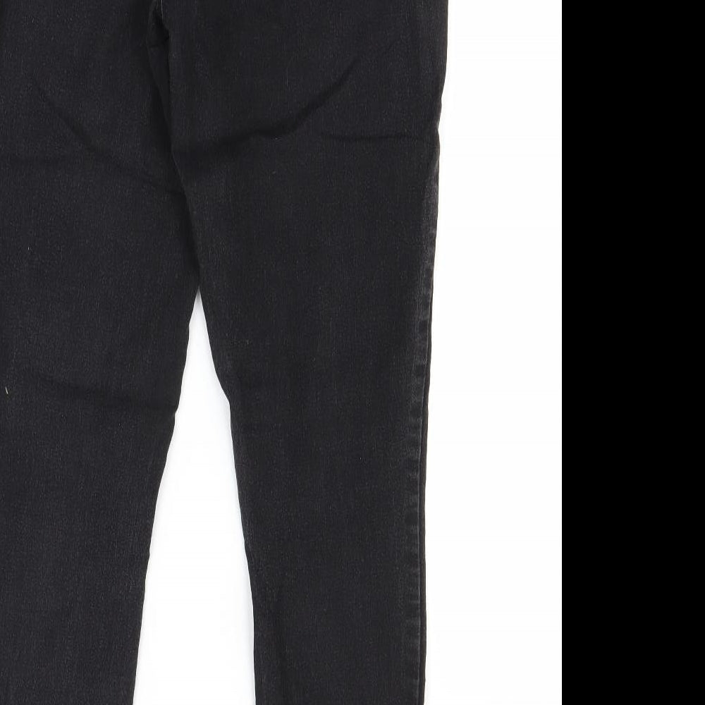 denim&co Womens Black Jegging Jeans Size 14 L28 in