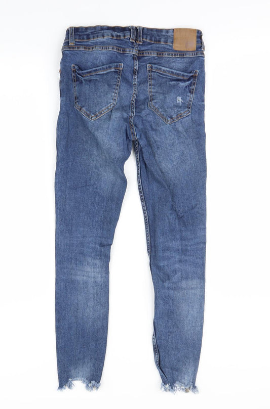 FB Sister Womens Blue Skinny Jeans Size 28 in L29 in