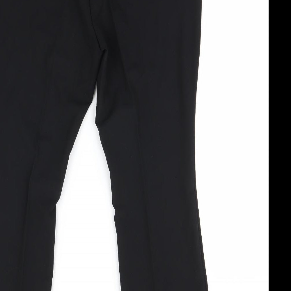 NEXT Womens Black Dress Pants Trousers Size 12 L28 in