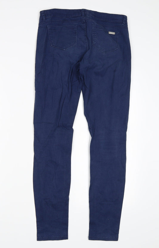 RESERVED Womens Blue Skinny Jeans Size 30 in L30 in