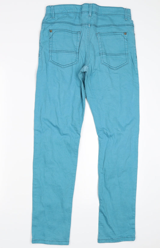 Yigga Womens Blue Straight Jeans Size 31 in L27 in