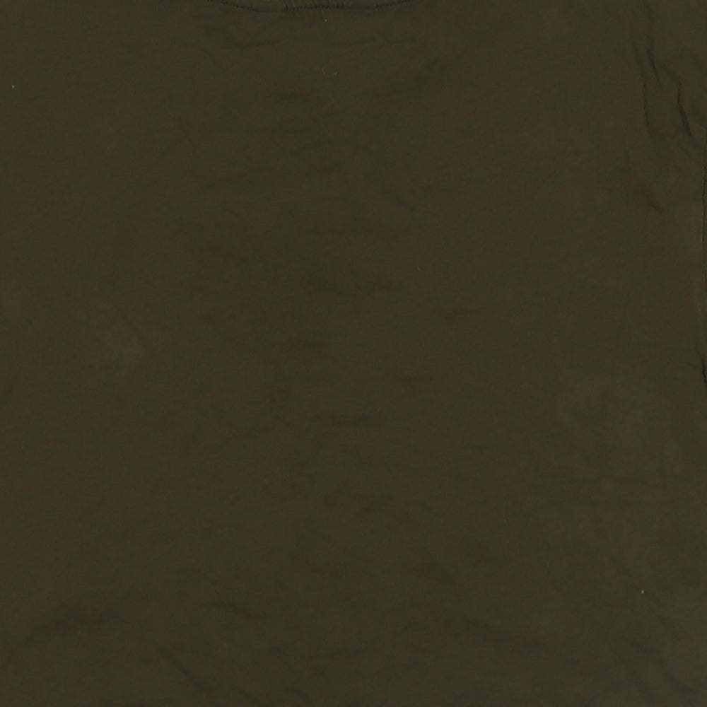 New Look Girls Green Cropped T-Shirt Size 11-12 Years - San Francisco