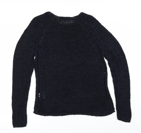 Debbie Morgan Womens Blue Pullover Jumper Size XL