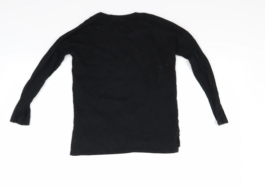 Gap Boys Black Basic T-Shirt Size S - STAR WARS