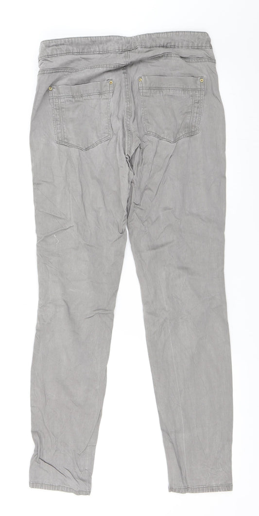 H&M Womens Grey Skinny Jeans Size 38 L27 in
