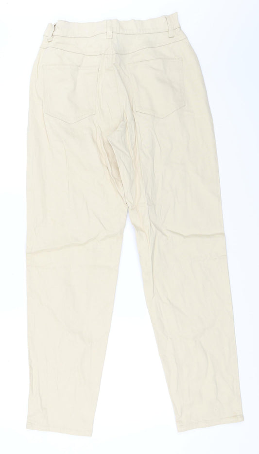 Cecil Womens Beige Straight Jeans Size 30 in L30 in