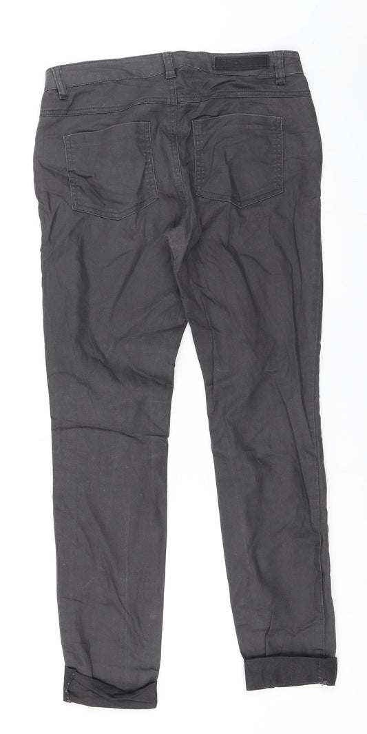Only Womens Grey Straight Jeans Size M L28 in