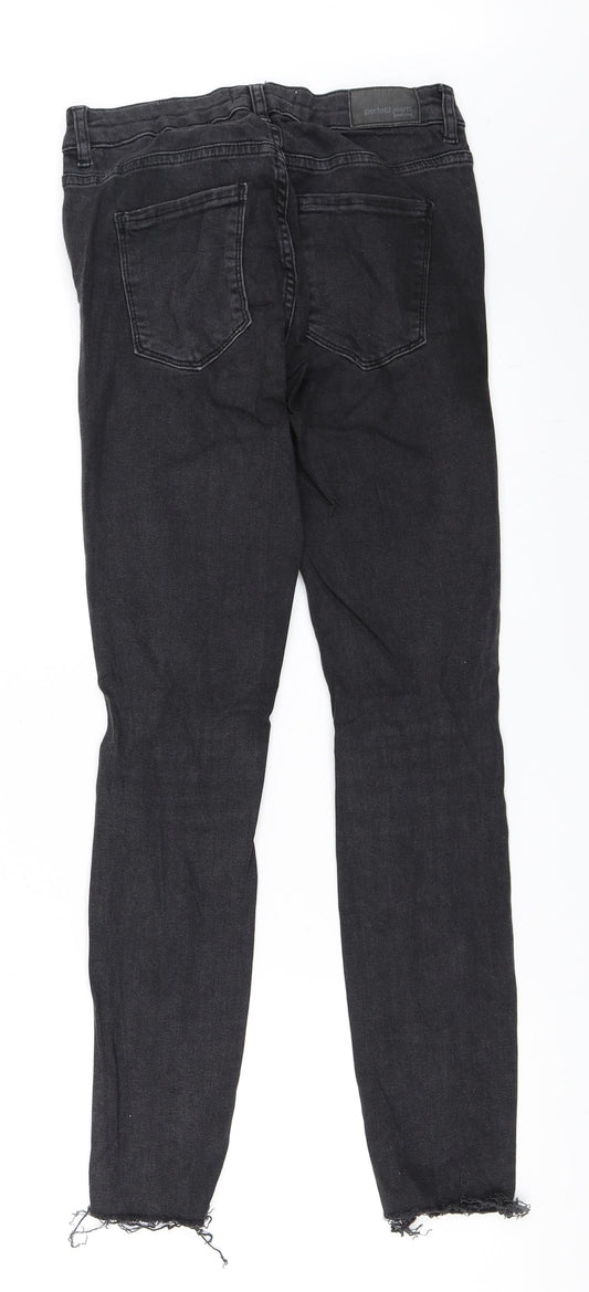 Gina Tricot Womens Black Denim Skinny Jeans Size 38 L29 in