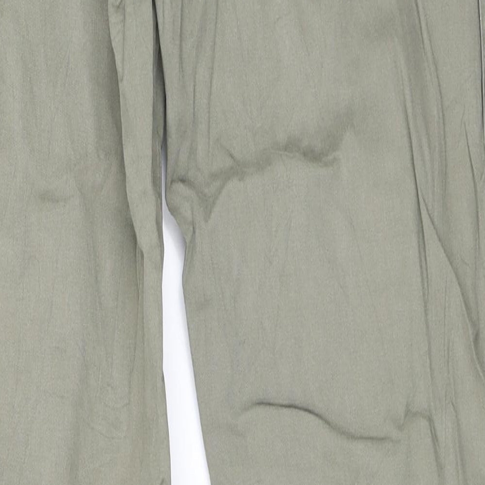 Preworn Womens Green Straight Jeans Size L L31 in