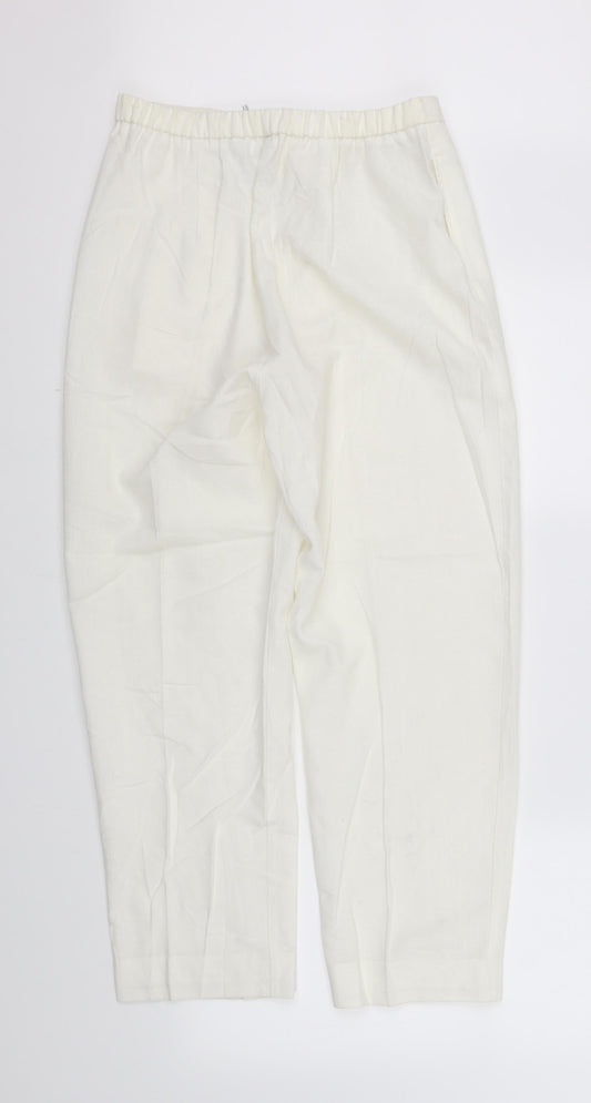 pre worn Womens Silver Trousers Size 14 L28 in