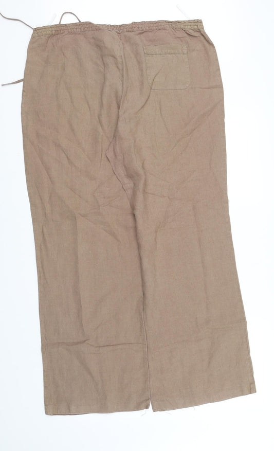 pre worn Womens Beige Trousers Size XL L32.5 in