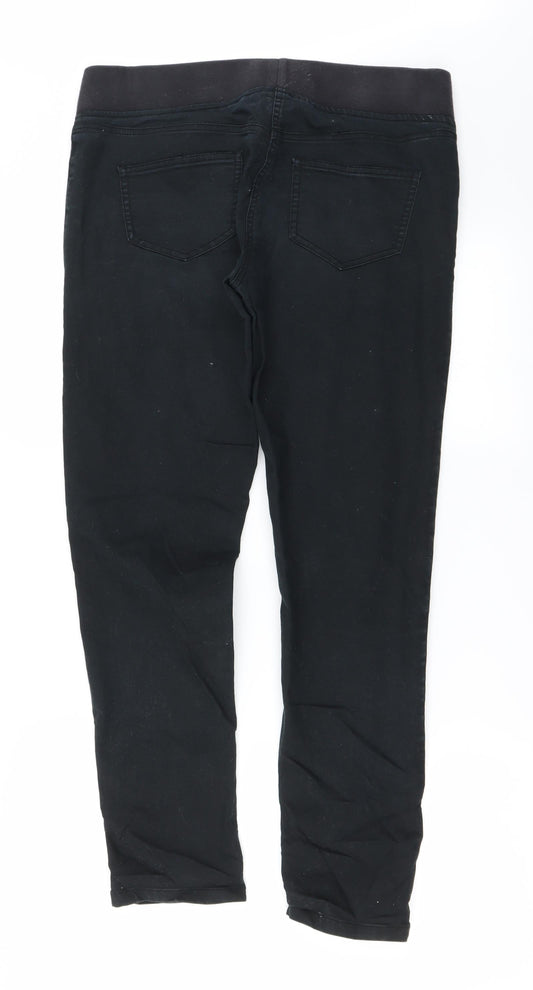 Blooming Marvellous Womens Black Straight Jeans Size 12 L24 in