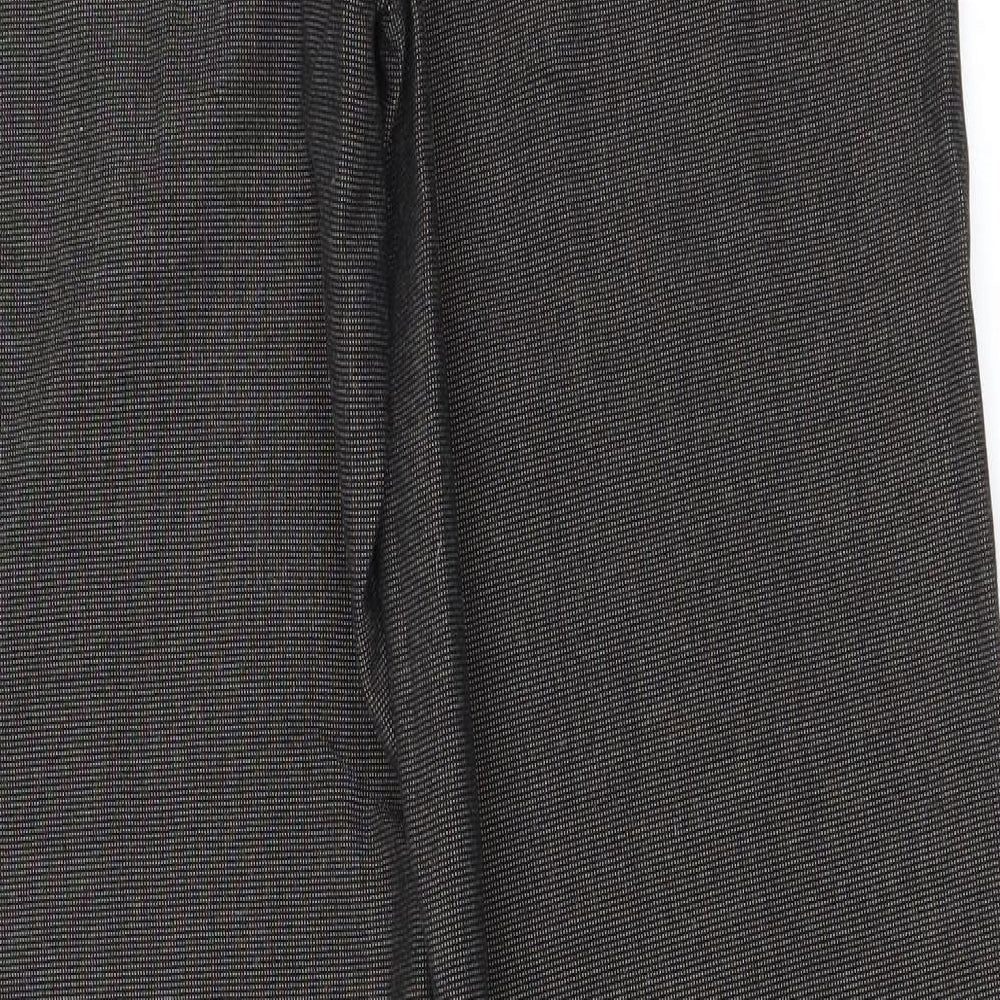 NEXT Womens Brown Trousers Size 12 L26 in