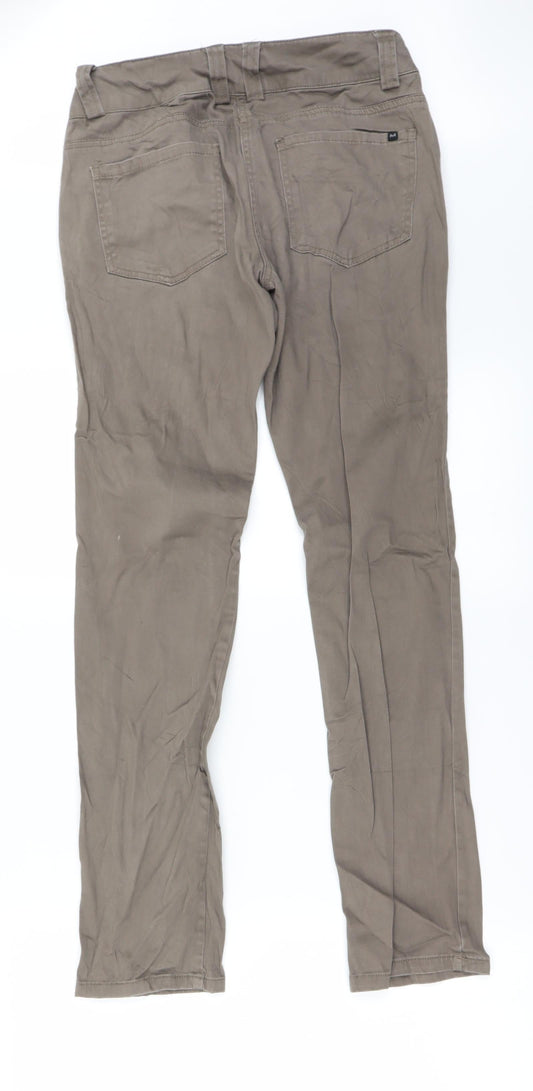 VERO MODA Womens Beige Trousers Size 8 L29 in