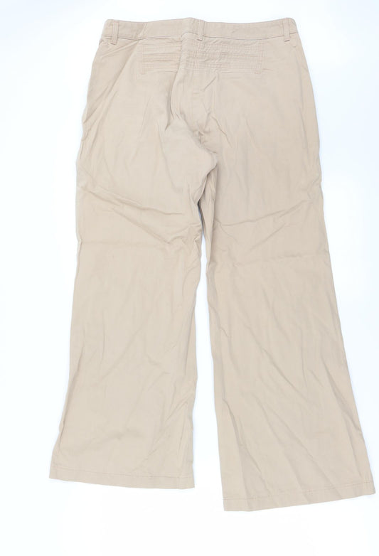 Marks and Spencer Womens Pink Trousers Size 14 L25 in