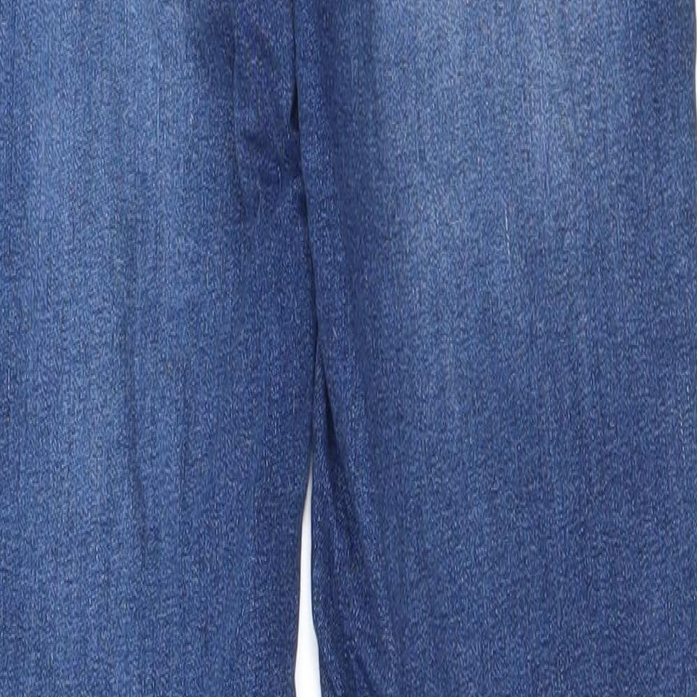 Preworn Womens Blue Straight Jeans Size 23 in L29 in
