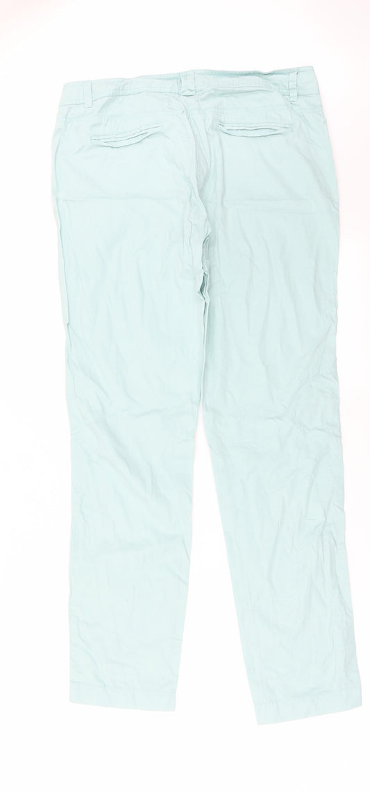 Preworn Womens Blue Trousers Size 32 in L29 in