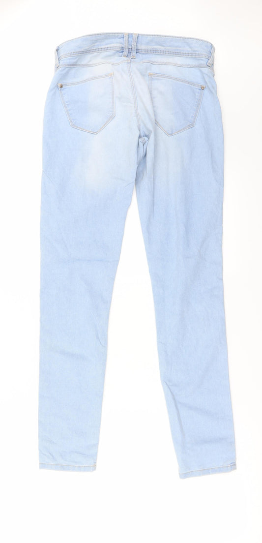 Preworn Womens Blue Skinny Jeans Size 30 in L29 in