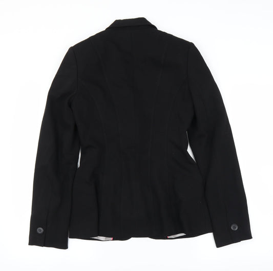 NEXT Womens Black Jacket Suit Jacket Size 8 - long