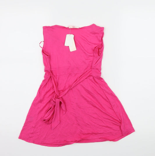 Sophie Girls Pink Jersey Basic Tank Size 13 Years