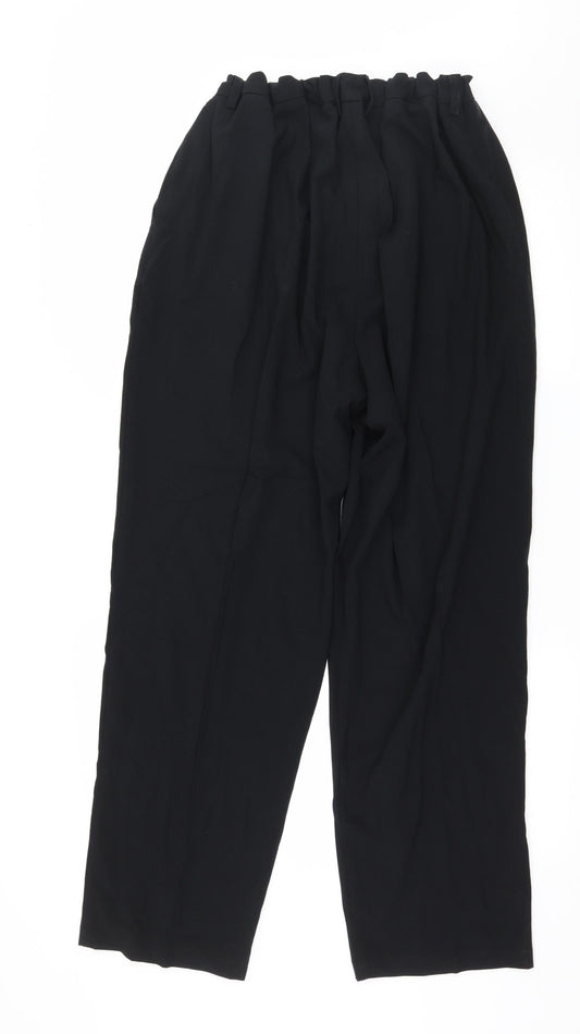 Marks and Spencer Womens Black Trousers Size 38 in L30 in
