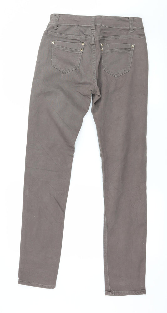 BS Fashion Womens Brown Denim Skinny Jeans Size 30 in L31 in