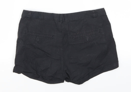H&M Womens Grey Hot Pants Shorts Size 6