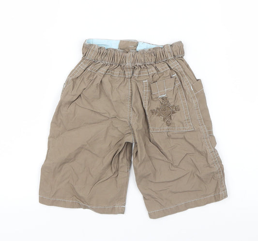 Earlydays Boys Brown Cargo Trousers Size 12-18 Months