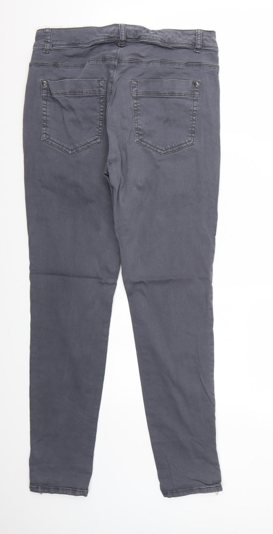Signal Womens Grey Straight Jeans Size 30 L30 in