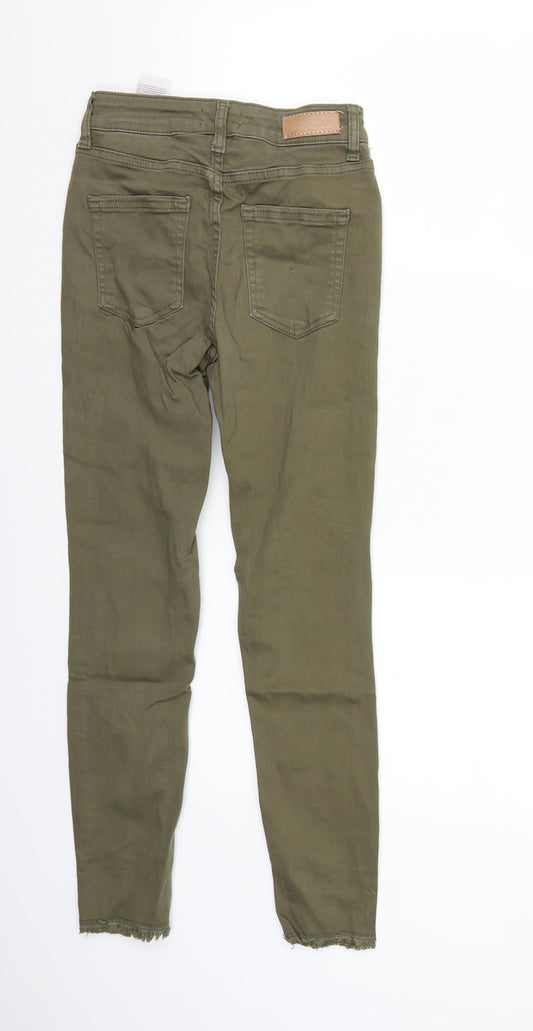 Only Womens Green Skinny Jeans Size XS L25 in