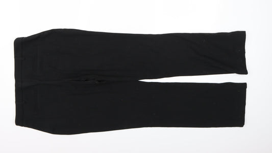Dorothy Perkins Womens Black Trousers Size 8 L30 in