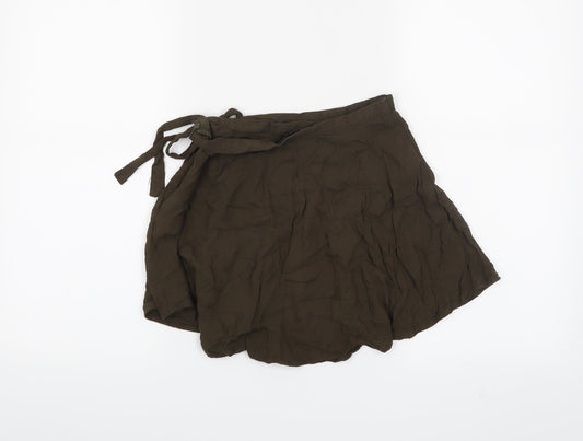 FOREVER 21 Womens Green Mini Skirt Size XS