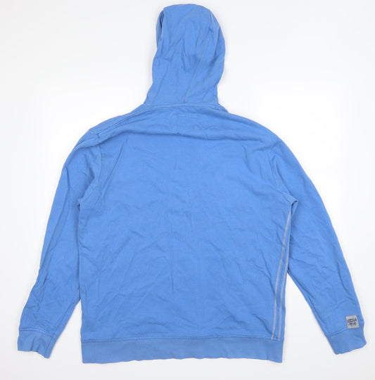 Preworn Womens Blue Pullover Hoodie One Size
