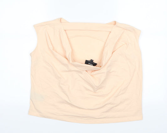Katia Womens Orange Basic T-Shirt Size M