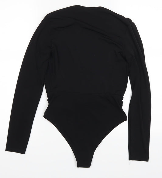 New Look Womens Black Leotard One-Piece Size 8