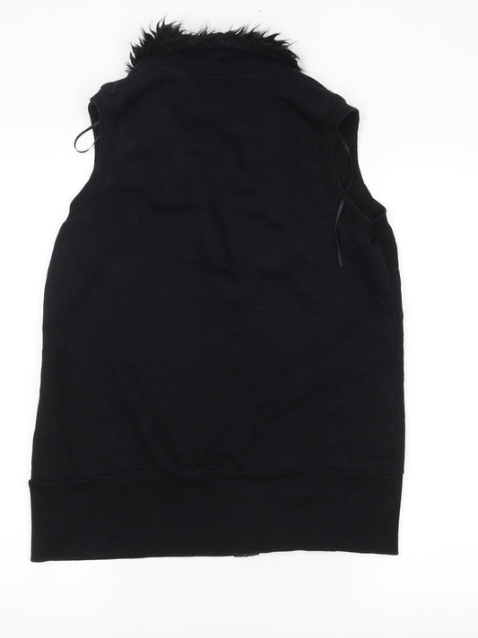 Select Womens Black Full Zip Jumper Size 14