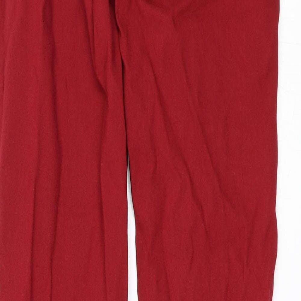 Piecee Womens Red Skinny Jeans Size 24 in L31 in