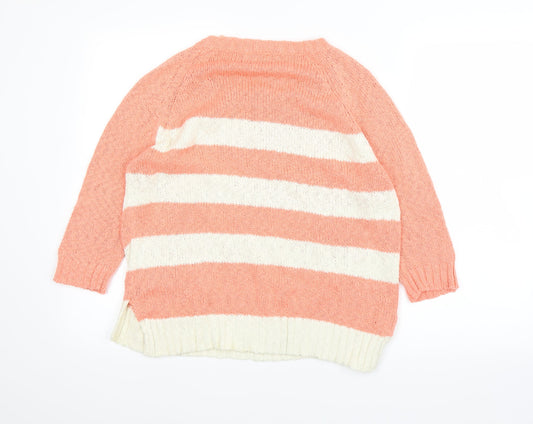 New Look Womens Red Pullover Jumper Size 12