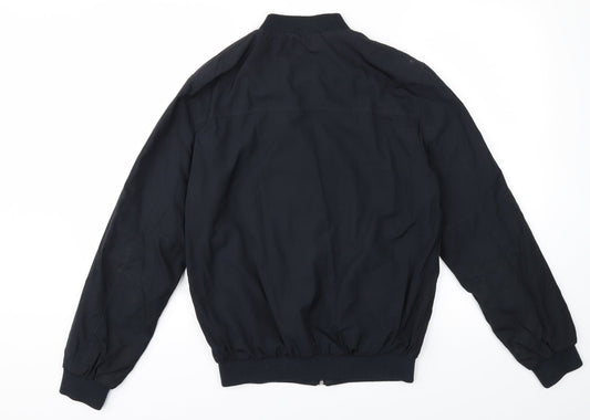 Villain Mens Black Jacket Size S