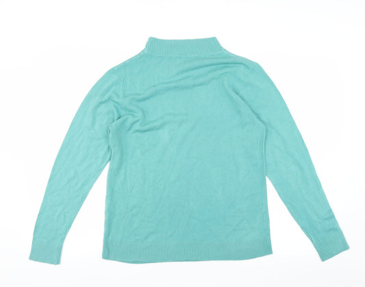 Preworn Womens Green Pullover Jumper Size 14