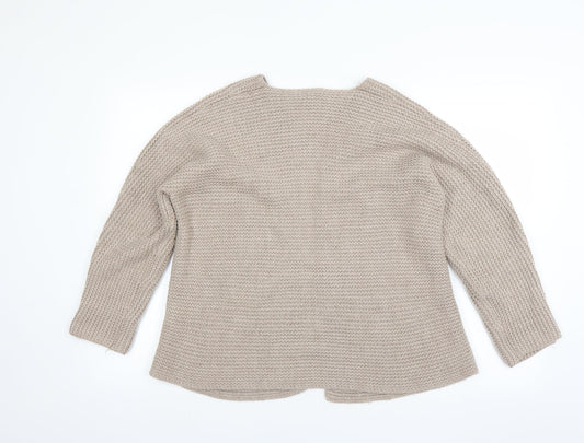 ASOS Womens Beige Cardigan Jumper Size 14