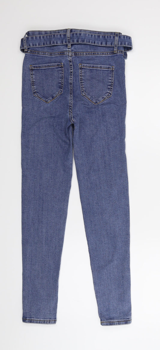 Denim Co Womens Blue Denim Skinny Jeans Size 6 L27 in