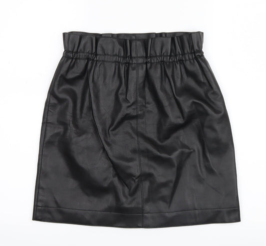 H&M Womens Black Straight & Pencil Skirt Size 8