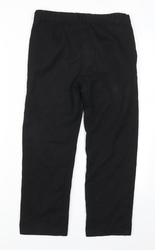 F&F Boys Black Dress Pants Trousers Size 9-10 Years