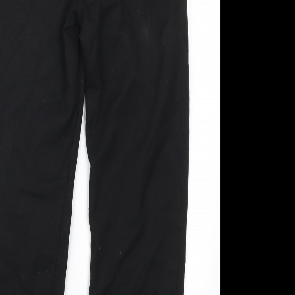 Brand and care label for F&F boys’ black dress pants trousers, size 9-10, years