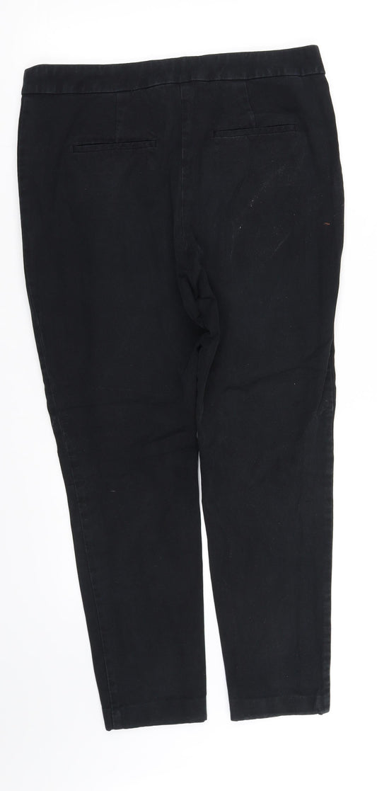 pre worn Womens Black Sweatpants Trousers Size 12 L28 in